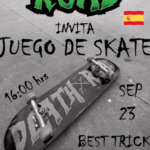 Juego de Skate en Madrid Rio