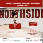 Circuito gallego junior de skate 2024, prueba de street
