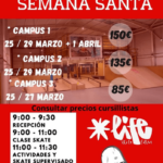 Campus Semana Santa (Life Skatefarm)
