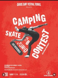 Camping skate contest