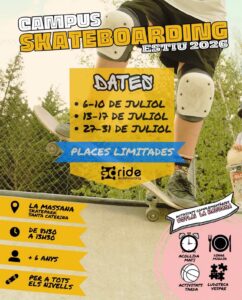 Campus Skateboarding estiu 2026