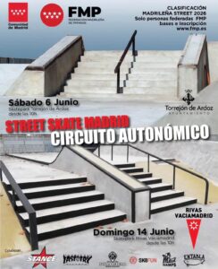 Street Skate Madrid, circuito autonómico