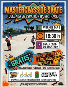 Masterclass de Skate (Escatrón)